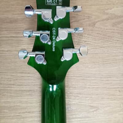 Hartley Benton CST-24 Deluxe 2022 - Flamed maple top image 4