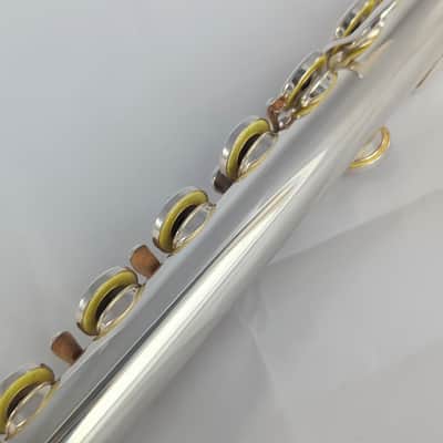 Yamaha flute YFL-514 MINT condition EC cut solid silver headjoint image 8