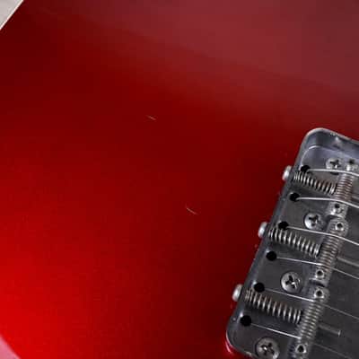 Fender TL62B-TX Telecaster Custom '62 Reissue CIJ 1997 Candy Apple Red Double Bound USA Texas Special PUs w/ Bag image 9