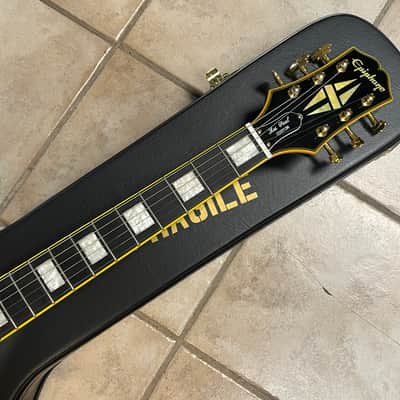 Epiphone Joe Bonamassa '59 Les Paul Custom Electric Guitar Antique Ebony image 8