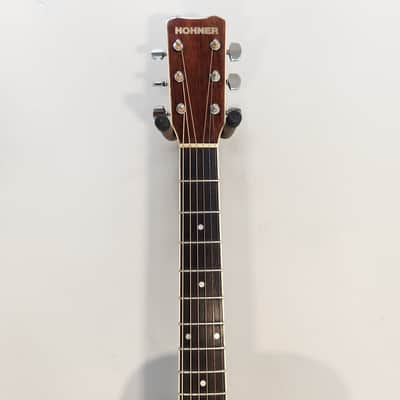 1980s Hohner Leyanda Line HMW-600N Dreadnought w/ Original Soft Shell Case image 7