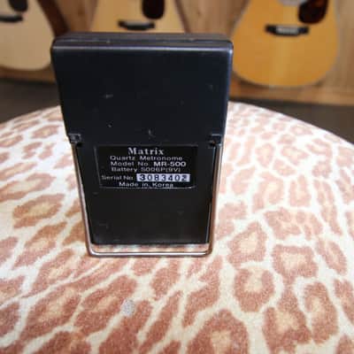 Matrix MR-500 Quartz Metronome 2010s - Black image 5