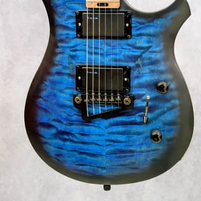 AK Custom Guitars PHSTS 6 2024 - Blue Smokeburst image 2
