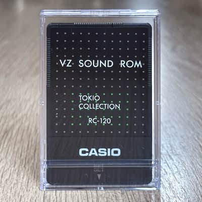 Casio VZ-1 Voice ROM Data card // RC-120 // Tokio Collection // Very Rare!!