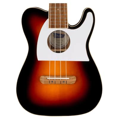 Used Fender Fullerton Tele Uke - 2-Color Sunburst w/ Walnut FB image 1
