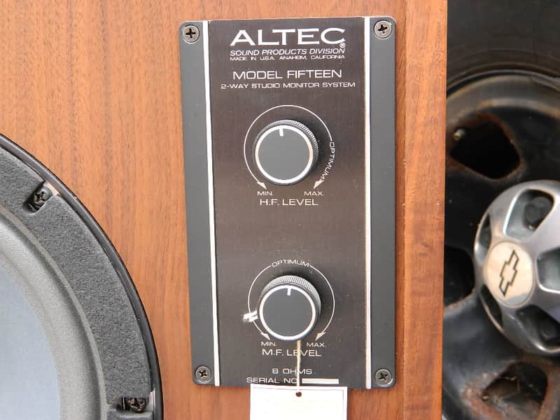 Altec Model Fifteen 15 Speakers - The Best Pair You Will Find -1