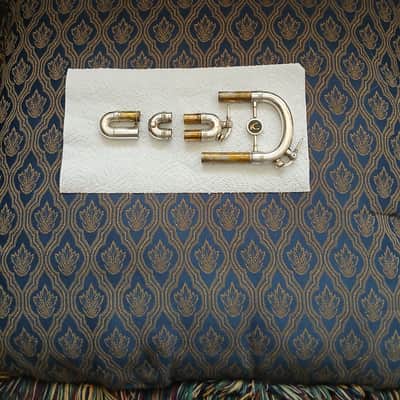 Beautiful Antoine Courtois Paris C Trumpet with Courtois Case and Courtois Mouthpiece image 10