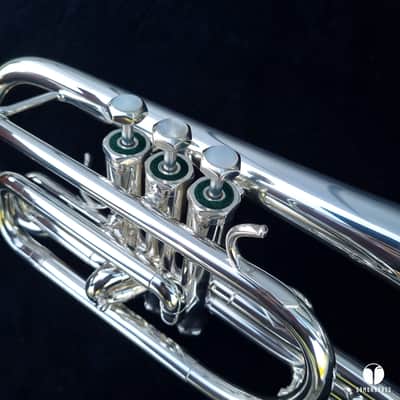 Custom Schilke Chicago XA1 English style cornet mouthpiece gamonbrass image 9