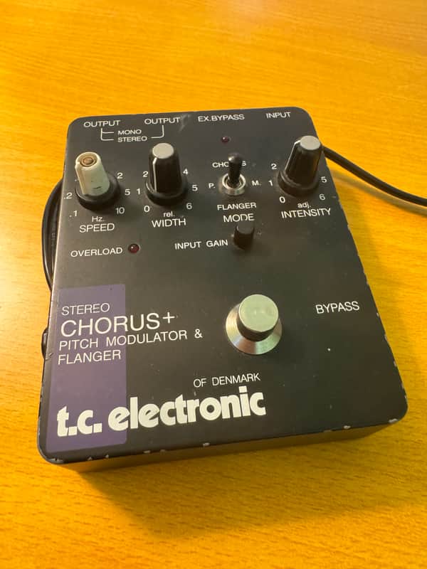 t.c. electronic STEREO CHORUS ビンテージ TC Electronic Stereo Chorus + Pitch Modulator & | Reverb Canada