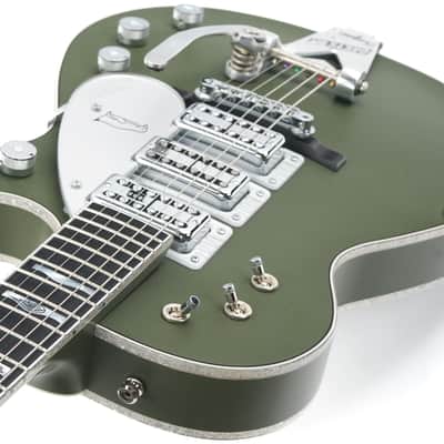 Gretsch Custom Shop G6134 CS Olive Drab Penguin Masterbuilt Stephen Stern 2020 image 10