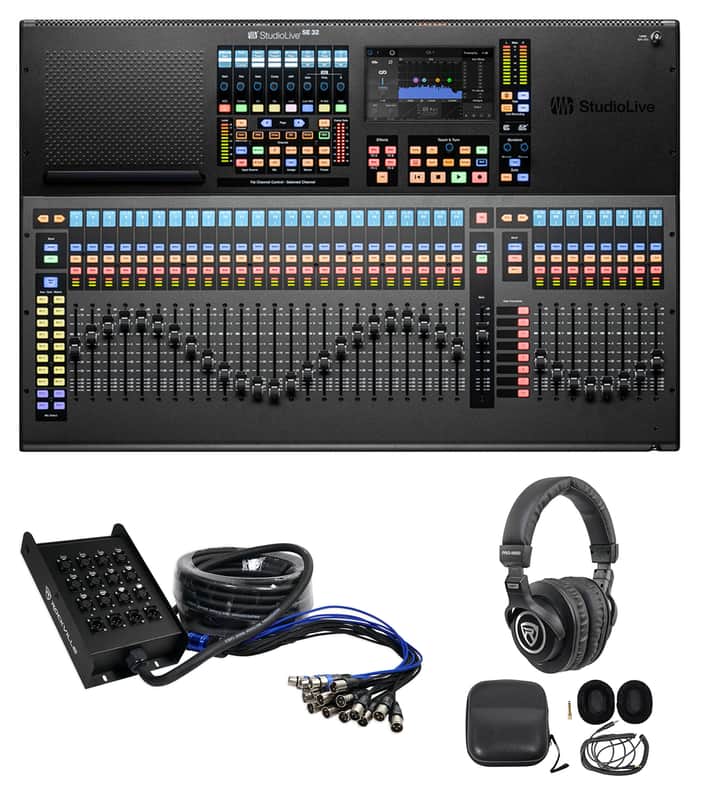 Presonus StudioLive SE 32 Series III Digital Mixer+16-Ch. Snake Cable+Headphones image 1