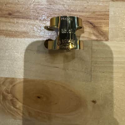 Gold Bonade Clarinet Ligature NON INVERTED image 1