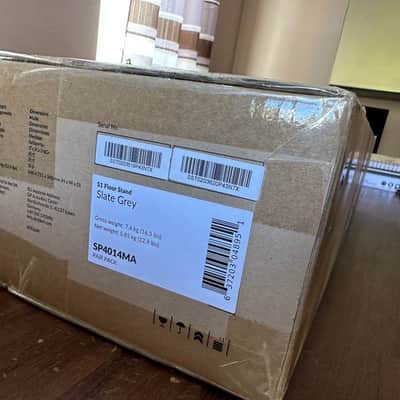 KEF S1 speaker stand 2023 - grey image 2