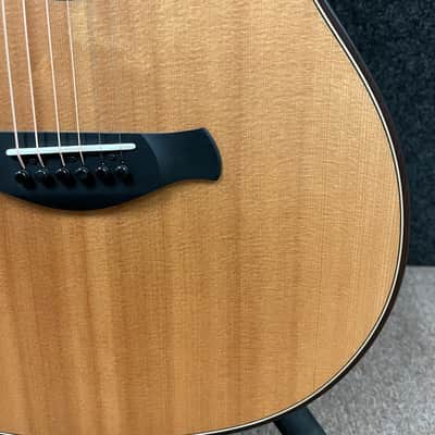 Taylor Builder's Edition 614CE Grand Auditorium Acoustic/Electric Guitar with V-Class Bracing, ES2 Pickup & Hardshell Case 2021 - Natural image 13