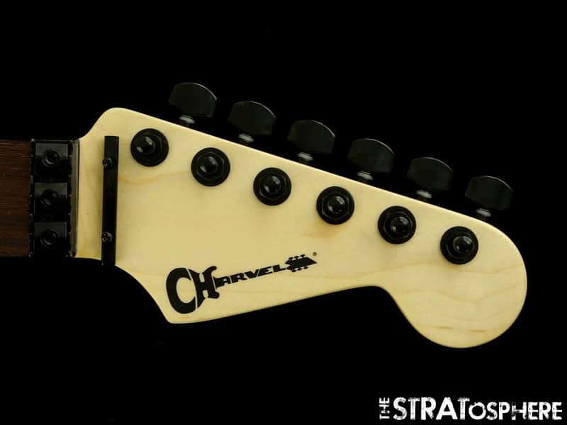 Charvel Pro Mod San Dimas NECK & TUNERS, Locking Nut, Compound Speed, ROSEWOOD