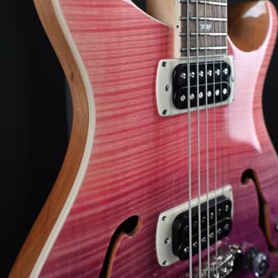 PRS PRS SE Ed Sheeran Hollowbody I Piezo Baritone Pink Ombre #473 image 13