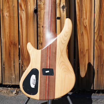 Schecter DIAMOND SERIES Charles Berthoud CB-6 Natural Satin 6-String Bass (New for 2025) image 7