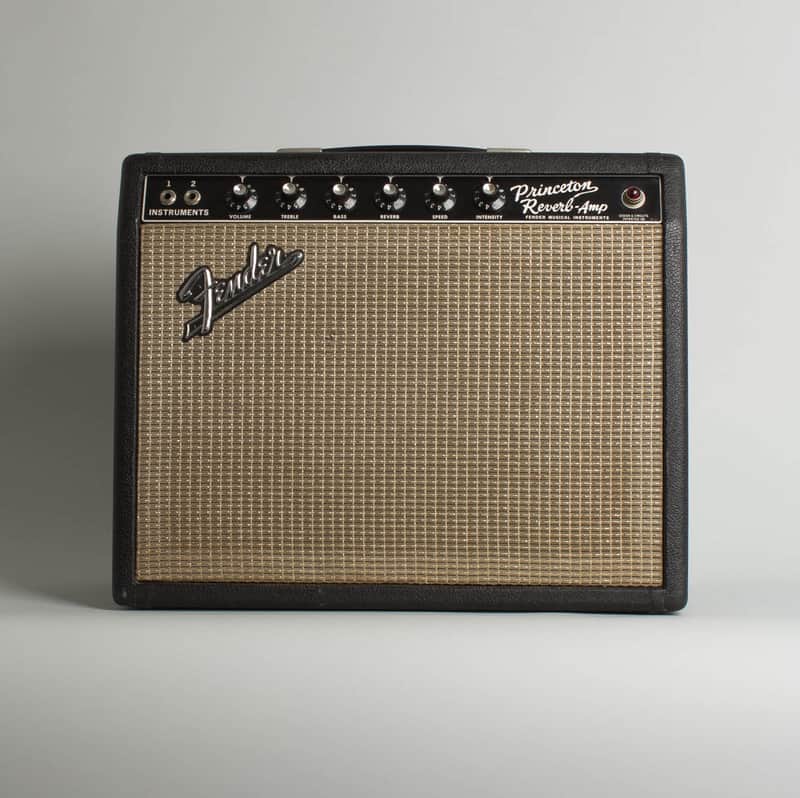 Fender  Princeton Reverb AA-764 Tube Amplifier (1966), ser. #A-09596. image 1