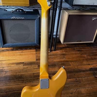 Partscaster - Jazzmaster w/ lipstick pickups - custom 2022 - Gold image 6
