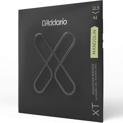 D'Addario XTM11541 XT Mandolin Phosphor Bronze, Medium/Heavy, 11.5-41 2019