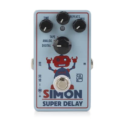 Caline CP-513 Simon Super Delay Guitar Effect Pedal with Digital(Price includes the import duty for US buyer) image 2