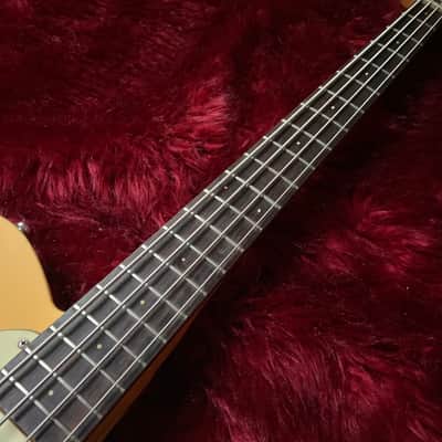 c.1967-Burns/Teisco Telecaster Style Bass MIJ Vintage Bass “White” image 4