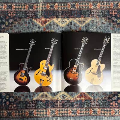 1983 Gibson American-Made. World-Played Guitar Catalogue! E19-1 image 6