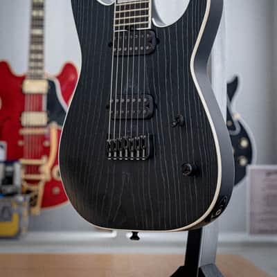 Jackson Pro Series Jeff Loomis Soloist SL7 HT - Black Ash image 3