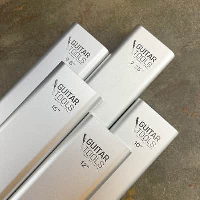 GTI Set of 5 Aluminum Radius Sanding Blocks For Fretboards - 450mm SETALU450