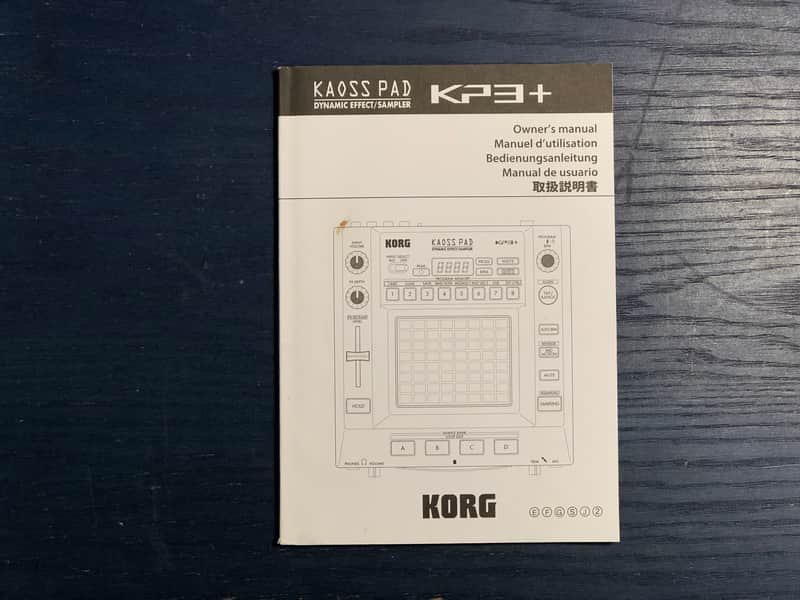 *MANUAL* for KORG KAOSS PAD KP3+ image 1