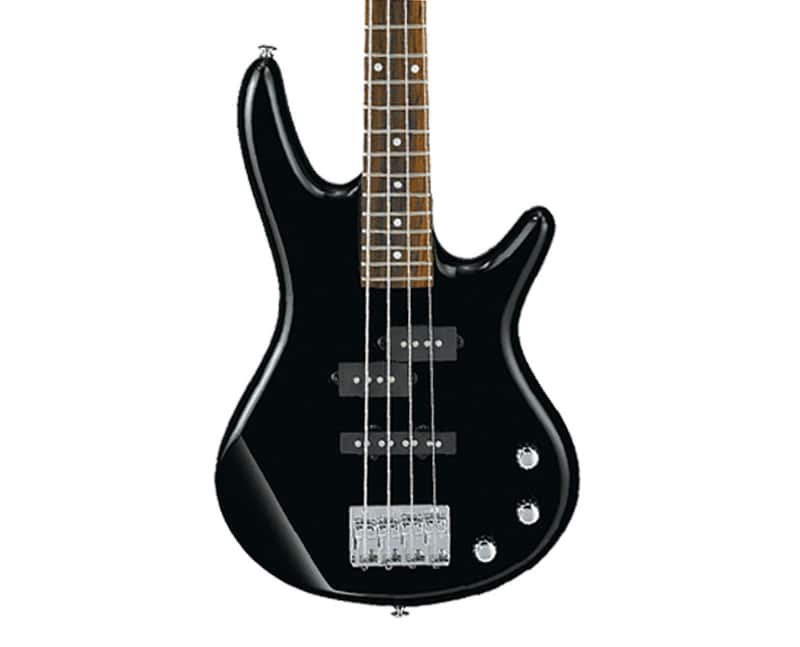Used Ibanez GSRM20 Mikro Short-Scale 4-String Electric Bass Guitar - Black image 1