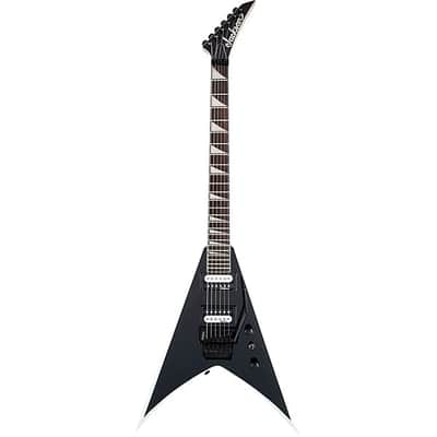 Jackson JS Series King V JS32 Electric Guitar - Black With White Bevel image 4