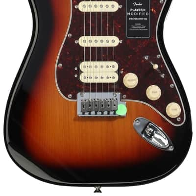 Fender Player II Modified Stratocaster HSS Electric Guitar - 3-tone Sunburst with Maple Fingerboard image 2