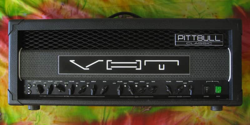 調整品 VHT PITTBULL CLASSIC C-100-CR ギターアンプ VHT Pittbull C-100-CL ヘッドアンプ フットスイッチ付き - 楽器の買取