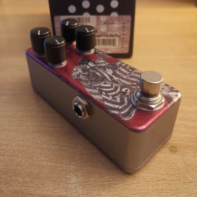 One Control Strawberry Red Overdrive RC Japonism Edition OC-SRODRCn 2024 - Custom Screen printed image 16