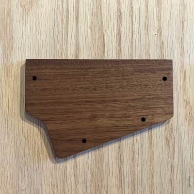 Moog Walnut Case Ears for Mother32, DFAM, Subharmonicon, Labrynth, etc - Grade A Matched Pair! - Authentic Moog! image 5
