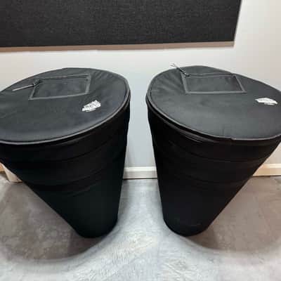 LP Caliente 11" and 12" Conga Set with Stands & Cases image 23