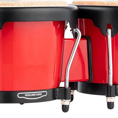 Meinl Percussion Journey Series Bongo 6 1/2" Macho & 7 1/2" Hembra - Red image 11