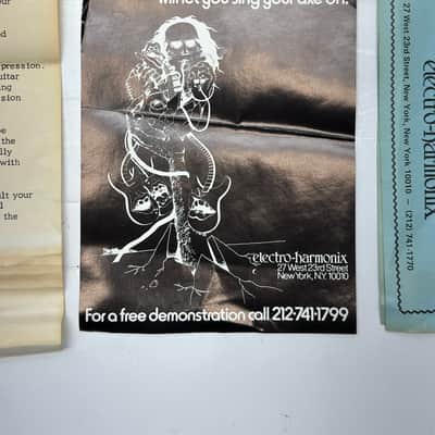 Vintage 1977 Electro-Harmonix Soul Preacher Compressor Metal Complete In Original Box image 8
