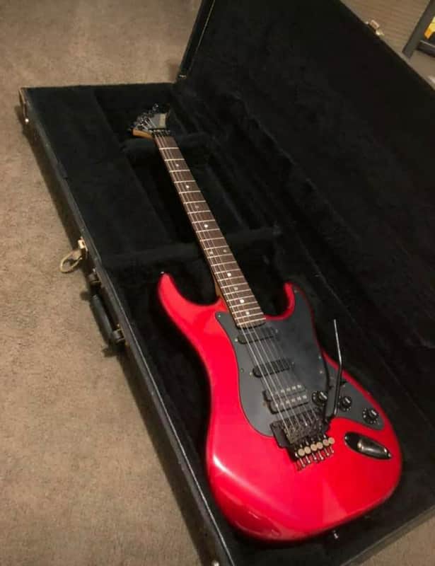 Kramer  Pacer Deluxe  1985 Candy Apple Red(PENDING SALE) image 1