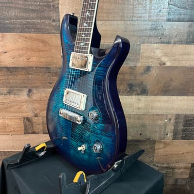 PRS McCarty, Flame Maple, River Blue Wrap Burst, Free Ship, Upgraded PRS Paisley HSC, 344 image 2
