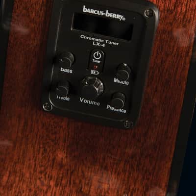 Jasmine JO-36CE Cutaway Orchestra Acoustic Electric Guitar Natural image 8