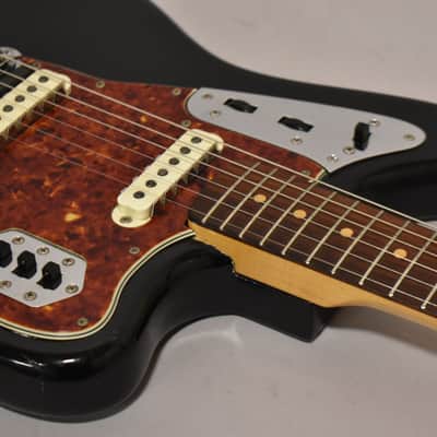 1963 Fender Jaguar Black Refin L-Series Pre-CBS w/HSC image 9