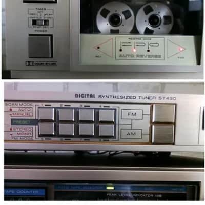 Marantz PM-55+SD-351+ST-430 Rare Vintage Set Cassette System Gold Japan Warranty image 13