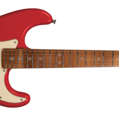 HENRY'S Electric Guitar - Destiny II Classic matt ST-2CM Felicity - Red image 1