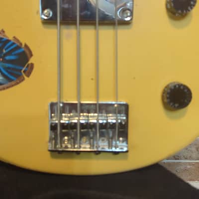 Hamer Bass  Jim Cara Conversion Johnny Thunders Double Cutaway Junior Clone Bass 30"scale 11k Stack Humbucker Model 1 Clone  MONSTER TONE Bild 10