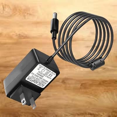 10FT Long Power Supply Adapter Cord for Yamaha PSR, YPG, YPT, DGX, DD, EZ and P Digital Piano and Portable Keyboard Charger, 12V 2A AC Adapter Replacement Yamaha Keyboard PA-130 PA-PA150 Power Cable