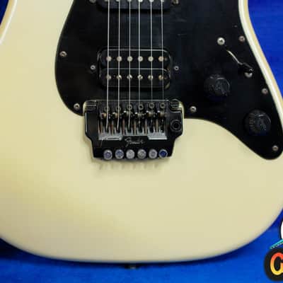 Fender Contemporary Series Stratocaster Deluxe HSS 1986 Frost White -VIDEOSOON- image 12
