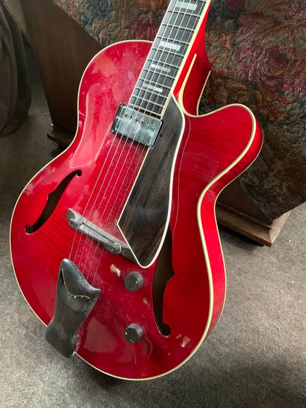 Fender D’Aquisto Deluxe Custom Shop Red image 1