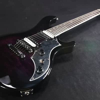 Gibson Victory Figured Top Electric Guitar - Dark Purple Burst 275 image 3